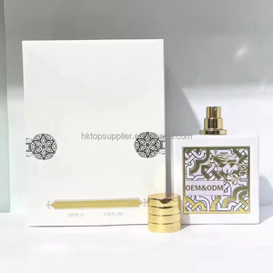 Perfume Masculino con Aroma Amaderado, 100 ml, Perfume de Larga Duración para Fiestas, Perfume para Fiestas en Blanco y Negro - Product Image 2