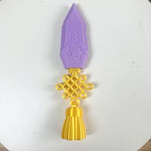 โมเดลดาบอาวุธพิมพ์ลาย3D สินค้าใหม่พร็อกแบบกลุ่มกลุ่มสาวล่าปีศาจ - Product Image 4