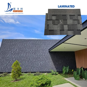 Tejas Asfálticas Flexibles Resistentes al Calor en Rollo para Techos Planos <span class=keywords><strong>de</strong></span> Villas Americanas Modernas, Certificación ASTM D3462, Garantía <span class=keywords><strong>de</strong></span> por Vida - Product Image 4