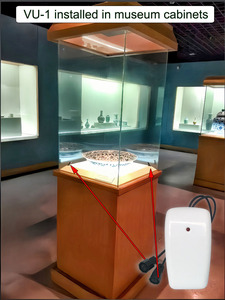 Vu-1 tích Detector 10-15V an ninh & bảo vệ tủ trưng bày cho Bảo tàng cửa hàng đồ trang sức nghệ thuật phòng trưng bày - Product Image 6