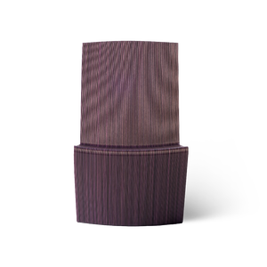 Diseño italiano Pantelleria Sillón 3D Impreso PLA Lujo Personalizado Muebles de exterior Deep Azure Estriado Plegable Hecho Italia - Product Image 3