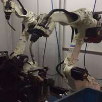 Bras de robot de soudage MIG 6 axes OTC FD-B6 6 kg 0,08 mm, positionneur de soudage, torche 380 V, garantie 1 an pour solutions de soudage robotisé