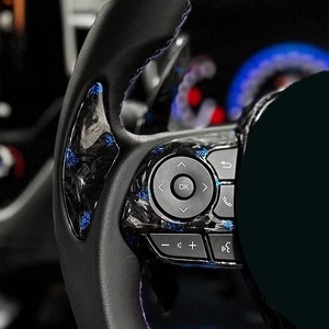 Pièces de course automobiles : Volant sport en fibre de carbone forgée avec LED et protection pour <span class=keywords><strong>Toyota</strong></span> <span class=keywords><strong>Corolla</strong></span> - Product Image 5