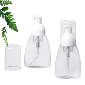 Botella vacía de espuma para desinfectante de manos, botella de plástico para bomba de jabón líquido espumoso, 80ml, PT T