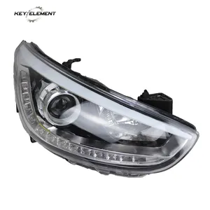 KEY ELEMENT High Quality Supplier Headlight For Hyundai Accent 92101-1R520 92102-1R520 Auto Lighting Systems LedHeadlights