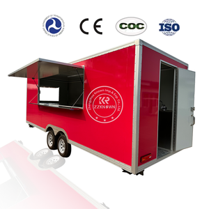2025 Best Designed Mobile Food Truck Full <b>Kitchen</b> Pizza Food Court Van Fast Food Van for Sale - Product Image 1