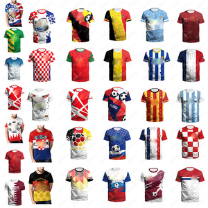 Camisetas Deportivas Estilo <span class=keywords><strong>Brasil</strong></span> con Impresión Personalizada para Uniformes de Equipo y Eventos - Product Image 2