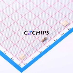 Résistance traversante CR1/4W-100ohm 5%-OT52, composant traversant (THT), D2.7xL6.2mm, film carbone 100Ohm 5% 250V - Product Image 2