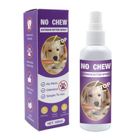 Spray anti-mastication pour chien/chat, sûr et non toxique - Arrête de mâcher les meubles, les chaussures, formule douce protège les objets de la maison