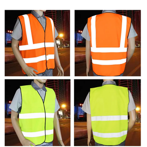 Pa0812 an toàn quần áo Hi VIS cảnh báo vest an toàn Áo Ghi Lê Phản quang Khả năng hiển thị cao vest CE en20471 Lớp 2 - Product Image 1