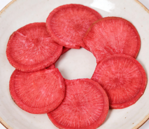 Healthy freeze-<b>dried</b> red heart radish nutrient retention rich in anthocyanins perfect for mixed fruit and <b>vegetable</b> snacks - Product Image 3