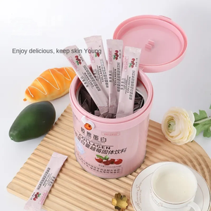 Colágeno <span class=keywords><strong>en</strong></span> <span class=keywords><strong>Polvo</strong></span> con Arándanos, Bebida Blanqueadora de Piel, Antienvejecimiento, Nutritiva, Reemplazo de Comida, Suplemento de Proteínas, a Granel - Product Image 5