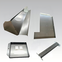 Fabrication sur mesure de tôles métalliques en aluminium, acier inoxydable, fer, estampage, pliage, découpe laser, support de fixation, pièces et services