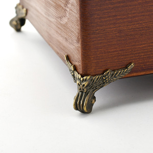 Furniture Leg Zinc Alloy Gold Plated 28mmx18mmx12mm Modern Design Easy Installation Indoor Use - Product Image 2