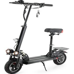 Portatile 800W al litio pieghevole Scooter elettrico adulti 150kg capacità di carico Brushless in lega di alluminio IP54 impermeabile 40KM <span class=keywords><strong>Max</strong></span> - Product Image 6