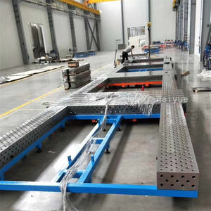 Gran oferta, mesa de accesorio de soldadura Modular de tamaño personalizado, hierro fundido para fabricación de <span class=keywords><strong>Metal</strong></span> mecanizado CNC - Product Image 4