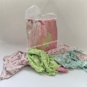 Trapos de Algodón de Color Claro para Limpieza, Trapos de Diversos Colores Disponibles para Uso Industrial - Product Image 1