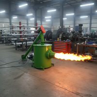 Brûleur industriel à granulés de bois biomasse à combustion stable pour four industriel
