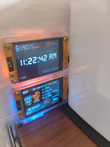 NerdMiner V2 1060KH/s ESP32 NMMiner custodia in acrilico 1000kh/s Software installato 2.8 pollici ESP32-2432S028R - Product Image 6