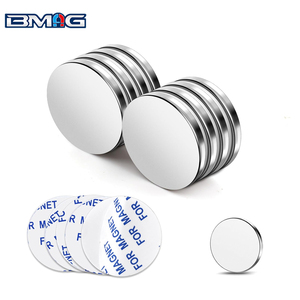 Magnete al Neodimio NdFeB Senza <span class=keywords><strong>HRE</strong></span>, Senza Dy/Tb, Ultra High Gauss N52, Disco Rotondo D8x1mm per Elettronica - Product Image 1