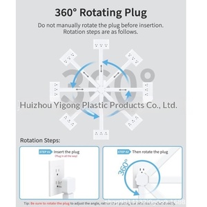 Prolunga <span class=keywords><strong>per</strong></span> <span class=keywords><strong>Presa</strong></span> Elettrica da Divano Girevole a 360 Gradi con Design a Bastoncino, Novità - Product Image 3