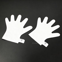 Masque Mains Avocat Marque Blanche Hydratation Intense Gants Spa Bio Soin Réparateur Éclaircissant et Blanchissant pour Mains Sèches Tout-en-un
