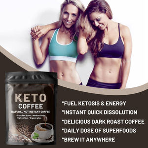 Café Cetogénico en Polvo Sin Azúcar para Adultos con Gentiana, Aumenta el Metabolismo, <span class=keywords><strong>Quema</strong></span> Calorías, Alto en Antioxidantes y Energía - Product Image 4