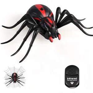 Fright Party Stage Requisiten Dekoration Streich Spiele für Witz Neuheit Gag Spoof Electric Toy Fernbedienung Fake Spider