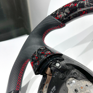 <span class=keywords><strong>Volante</strong></span> Deportivo de Fibra de Carbono Forjado Rojo Real para Volkswagen B6 Passat <span class=keywords><strong>Golf</strong></span> 5 <span class=keywords><strong>GTI</strong></span> Jetta <span class=keywords><strong>Mk5</strong></span> B7 R VW <span class=keywords><strong>GOLF</strong></span> Bora, Piezas de Repuesto de Calidad - Product Image 5