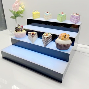 Nhà Máy Giá <span class=keywords><strong>Acrylic</strong></span> <span class=keywords><strong>LED</strong></span> rượu chai hiển thị kệ cho Câu lạc bộ nhà thương mại thanh - Product Image 5