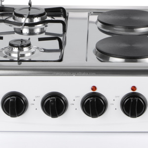 Estufa de Gas para Cocina Doméstica de 1000W con Cuatro Hornillas, Dos de Gas y Dos Eléctricas, <span class=keywords><strong>Bajo</strong></span> <span class=keywords><strong>Consumo</strong></span> de Energía y Eficiencia Térmica Uniforme - Product Image 5