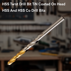 Hss Twist <b>Drill</b> <b>Bit</b> TiN Coated On Head Hss And Hss Co <b>Drill</b> <b>Bits</b> - Product Image 3