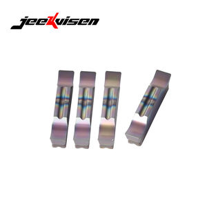 JEEKVISEN MGGN400-JM JS115P Plaquette de tournage interne en carbure avec revêtement PVD, outil de rainurage HRC20-65 pour CNC/Usinage - Product Image 1