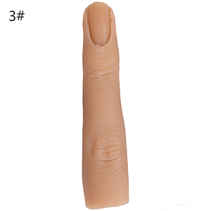 Main d'entrainement en Silicone pour la <span class=keywords><strong>manucure</strong></span>, outil de Nail Art, faux-ongles de haute qualité, entraînement des ongles - Product Image 6