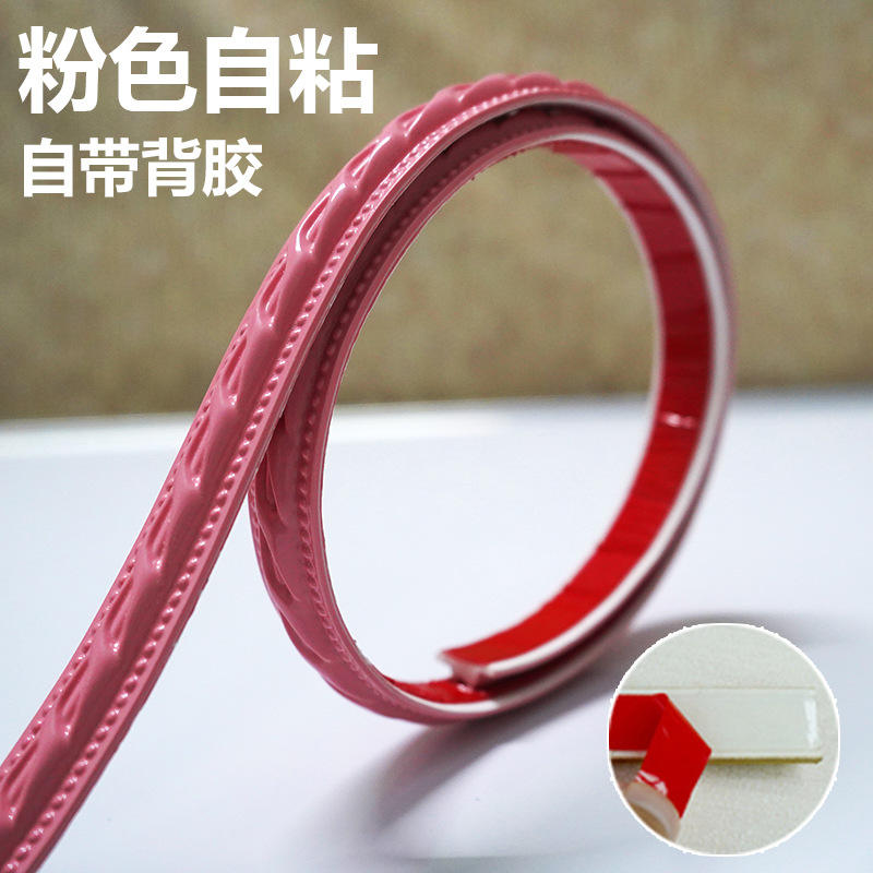 Rosa (ancho: 2cm, espesor: 0,7 cm longitud: 5 m/rollo