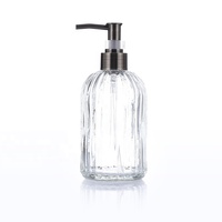 Bouteilles de shampoing vides de 350ml Bouteille à pompe polyvalente opaque Conteneur de lotion en plastique sans goutte Distributeur de savon pour les mains