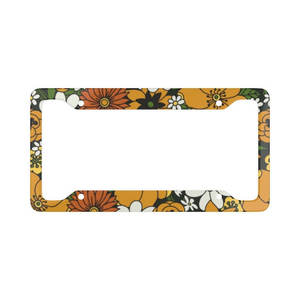 Salie Groene Bloem Kentekenplaat Frame Schattig Cottagecore Decor Boho Auto Accessoires Lichtgewicht Aluminium - Product Image 3