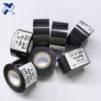 Ruban de marquage à chaud Kurz Original CN8, largeur 30 mm, longueur 100 m, couleur noire, pour machine de codage par lots HP-241, fabriqué en PET pour le plastique