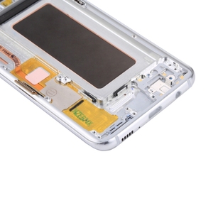 Superventas para Galaxy S8 / G950 / <span class=keywords><strong>G950F</strong></span> / G950FD / G950U Pantalla LCD original + Panel táctil original con marco de pantalla plateada - Product Image 4