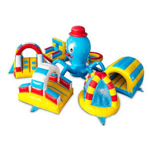 KID'S LAND OCTOPUS GONFLABLE, Jouet Octopus Gonflable 6 en 1, Parcours d'Obstacles Octopus Gonflable - Product Image 2
