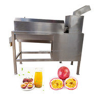 Voedselverwerkingshulpmachine roestvrij staal passievrucht sapcentrifuge pulpseparator apparatuur