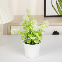 Künstliche Pflanze Bonsai Topf konservierte kugelförmige Blume Mini Party Büro Dekoration Großhandel Neues Produkt Braut strauß