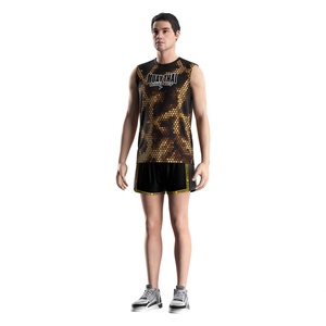 กางเกงมวยไทยลำลองแบบซับลิเมชั่นลดราคาพิเศษ ชุดกังฟู เสื้อกีฬาสำหรับผู้ชาย - Product Image 5