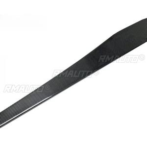 Becquet latéral de protection en fibre de carbone véritable pour Chevrolet Corvette C8 5VM 2020-IN, kit carrosserie, accessoires auto - Product Image 6