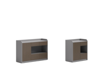 Aparador de Té Multifuncional de Madera, Mueble Bar para Mesa de Té Moderna con Diseño Ecológico y Duradero, Organizador de Juegos de Té