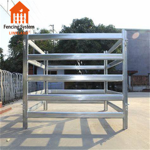 2023 Venta caliente EE. UU. 12 pies Heavy Duty Ganado Cuadrado Corral Valla y Corral <span class=keywords><strong>de</strong></span> caballos Paneles <span class=keywords><strong>de</strong></span> pluma redonda - Product Image 4