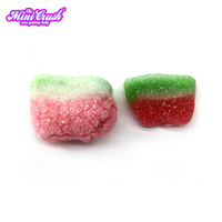 Bonbons gélifiés lyophilisés à la pastèque Minicrush, forme de dessin animé amusante, 24 paquets en sachet, vente en gros