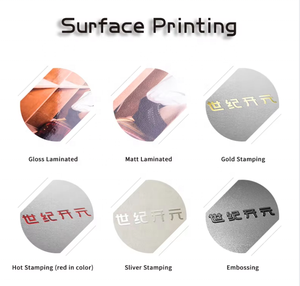 ถุงกระดาษพิมพ์ลายแบบธรรมดามีที่จับโลโก้ที่กำหนดเอง - Product Image 4