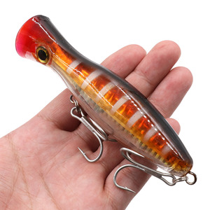 Leurre <span class=keywords><strong>de</strong></span> pêche flottant Popper 12cm 40g Eau salée Thon Gros gibier Popper <span class=keywords><strong>de</strong></span> surface Wobbler Appât artificiel dur Popper - Product Image 4