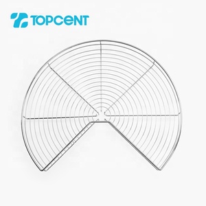 TOPCENT 270 Degree Functional Magic Corner Wire Drawer Storage Revolving <strong>Lazy</strong> <strong>Susan</strong> <strong>Pull</strong> <strong>Out</strong> Kitchen Cabinets - Product Image 3